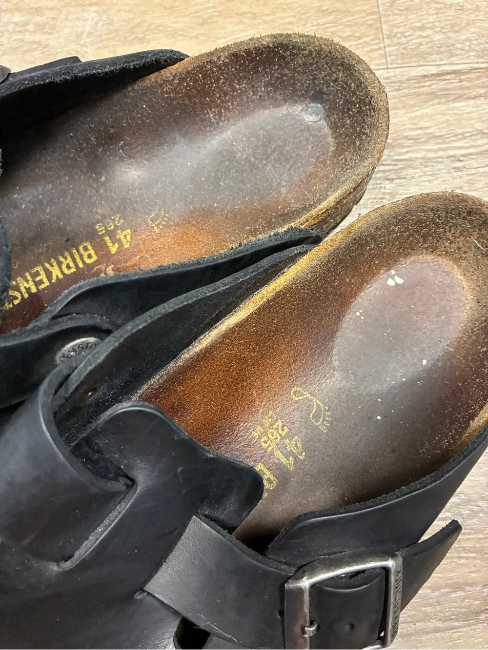 Birkenstock Boston Leather Clogs Shoes